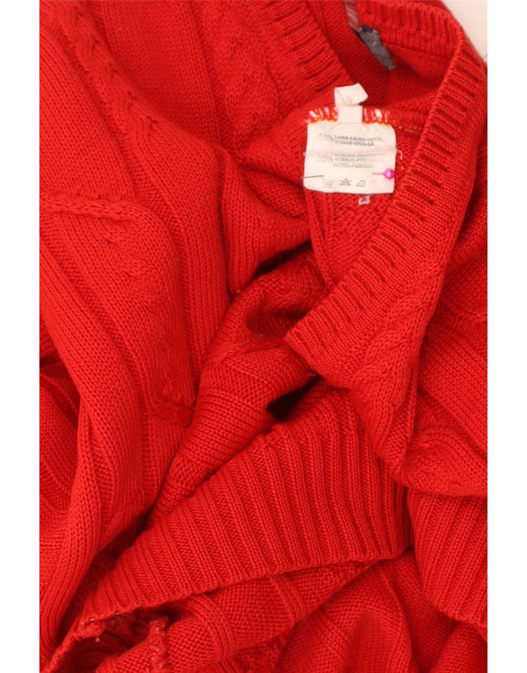 Il Granchio muški džemper s V izrezom srednje veličine, vuneni