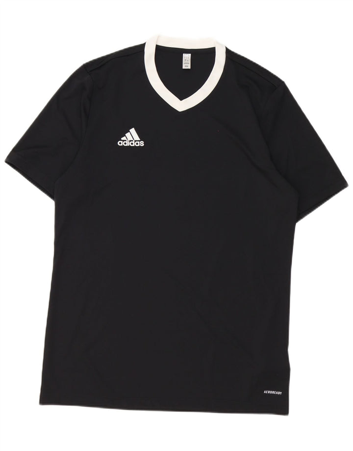 Adidas muška Aeroready majica kratkih rukava veliki crni poliester