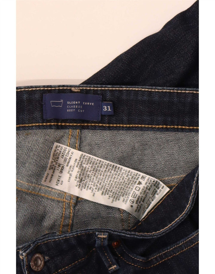 Levi's Classics Curvy Bootcut Jeans W31 L31 Blue Cotton