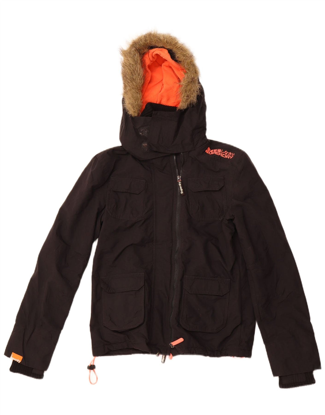 SUPERDRY ženska jakna s vjetrovkom UK 10 Mala crna