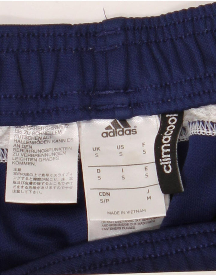 Adidas muške hlače od trenirke male tamnoplave poliesterske