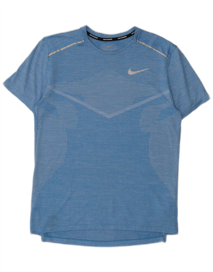 Nike Dri Fit majica kratkih rukava Mali plavi flekasti poliester