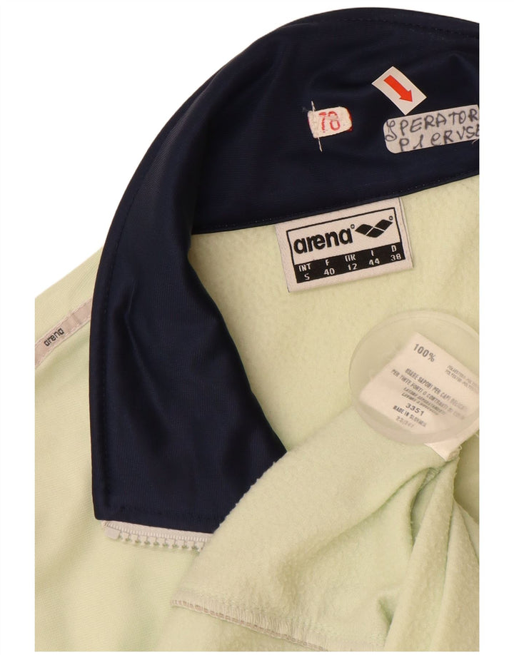 ARENA Ženska gornja jakna trenirke UK 12 Srednje zeleni poliester