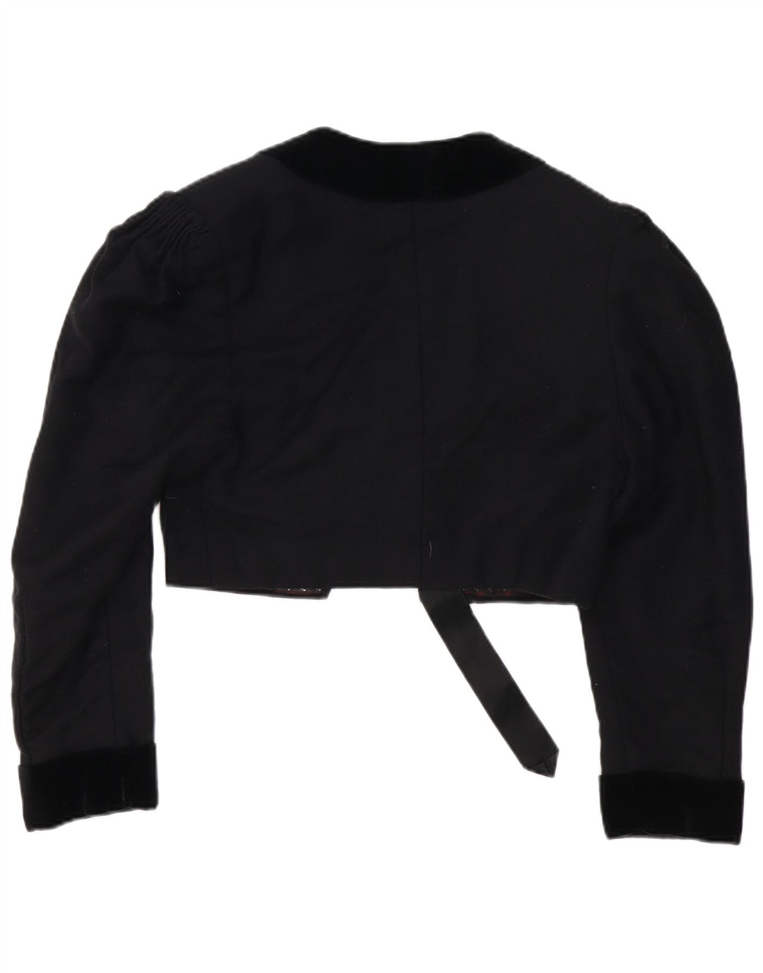 Vintage ženska jakna s bolero UK 14 srednje crna
