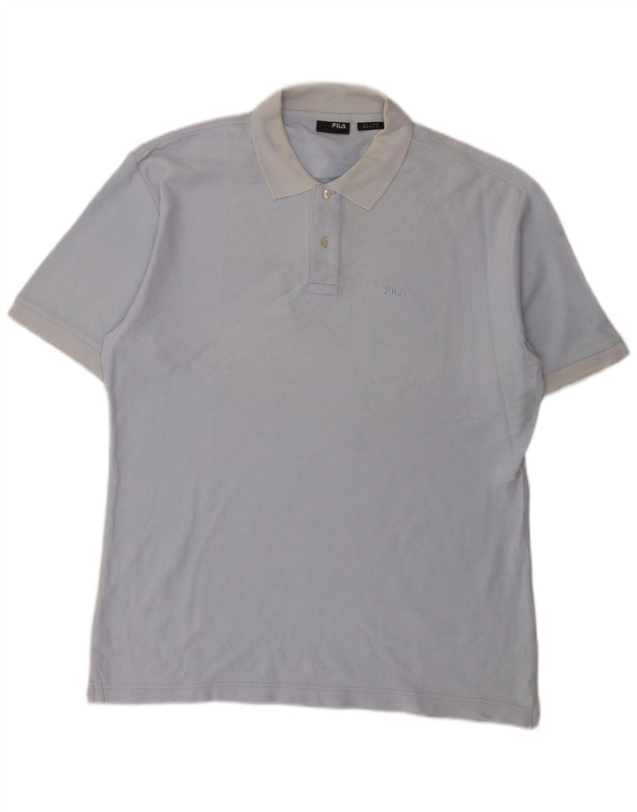 Fila muška polo majica XL plavi pamuk