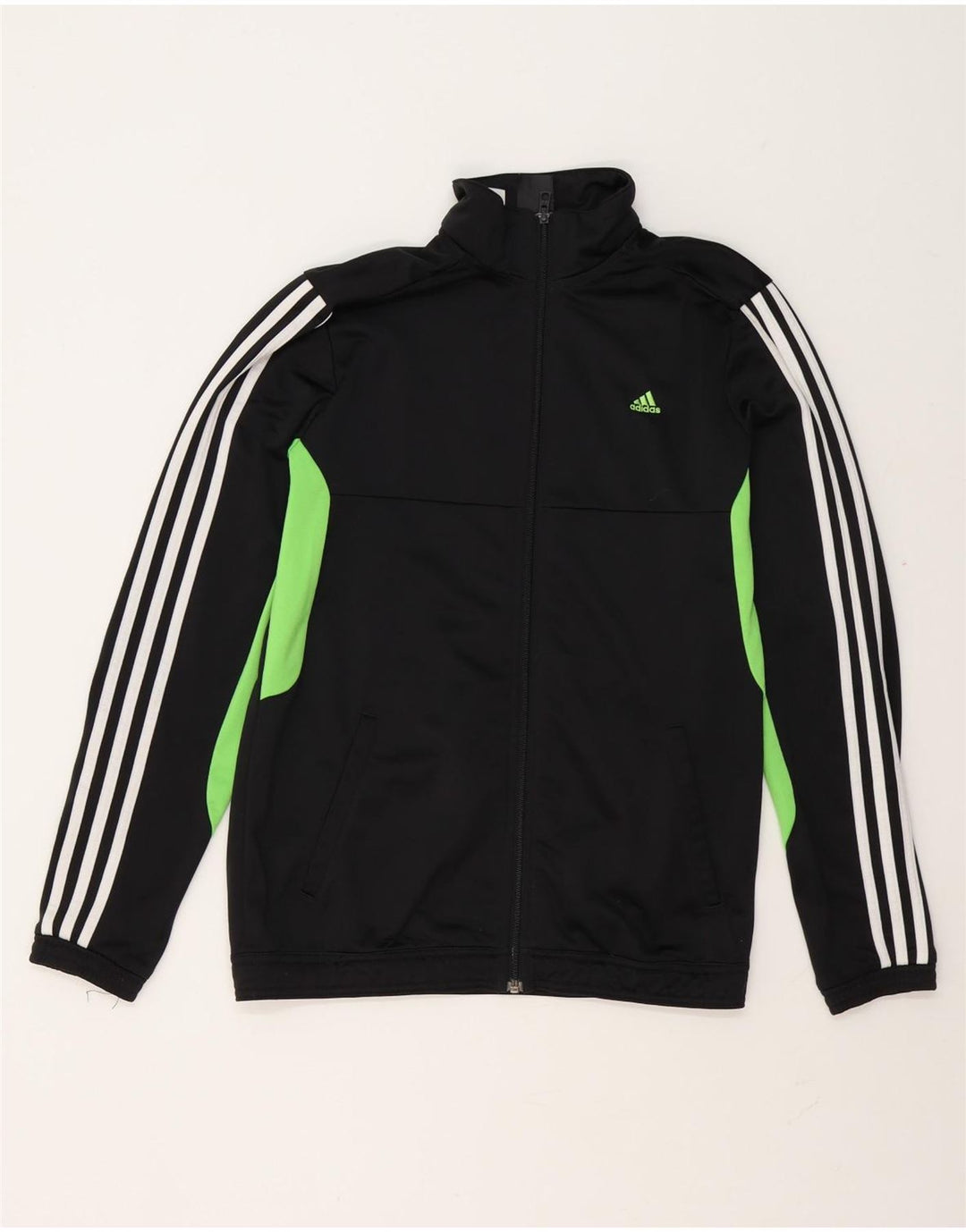 Adidas muška gornja jakna od trenirke, mala crna poliesterska boja