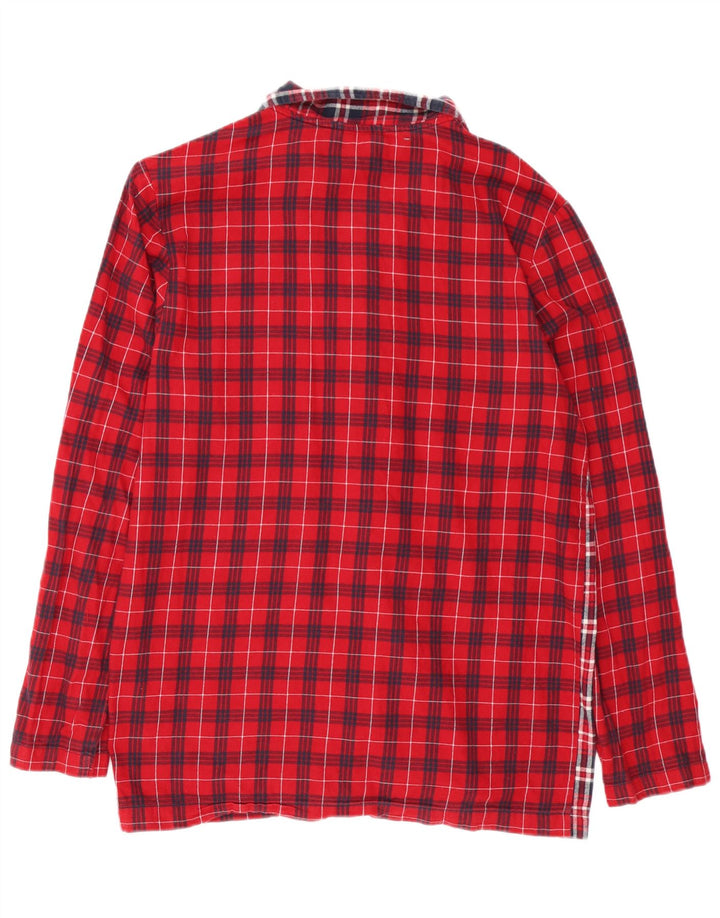 Tommy Hilfiger muška flanelska košulja srednje crvene karirane boje