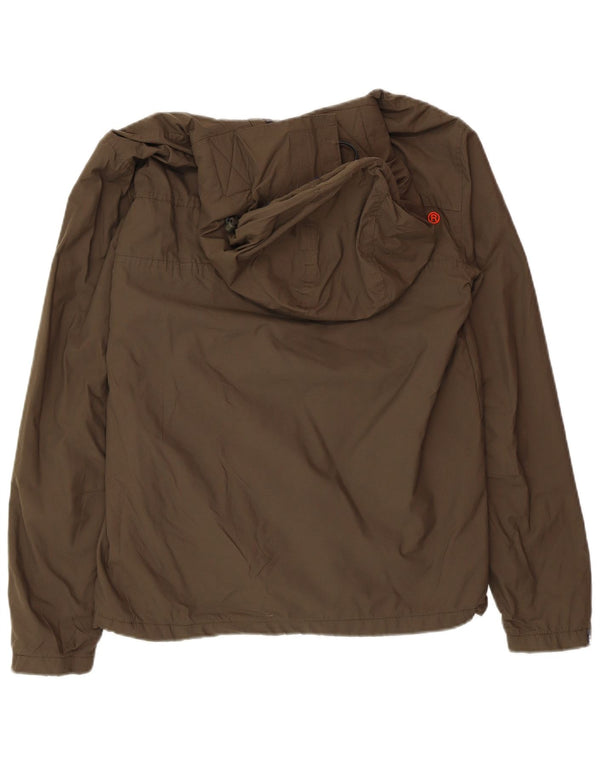 Superdry muška grafička vjetrovka jakna UK 36 mali zeleni poliester