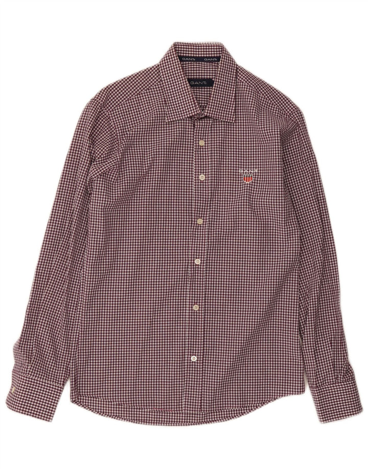 Gant muška košulja Large Burgundy Gingham