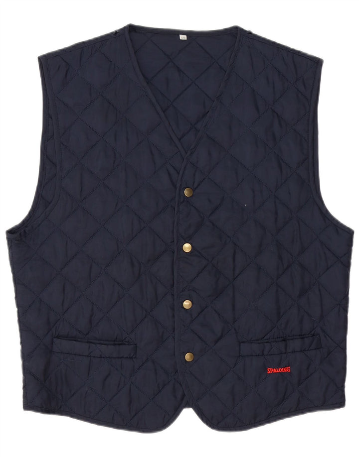 SPALDING muška prošivena jakna UK 42 XL tamnoplava