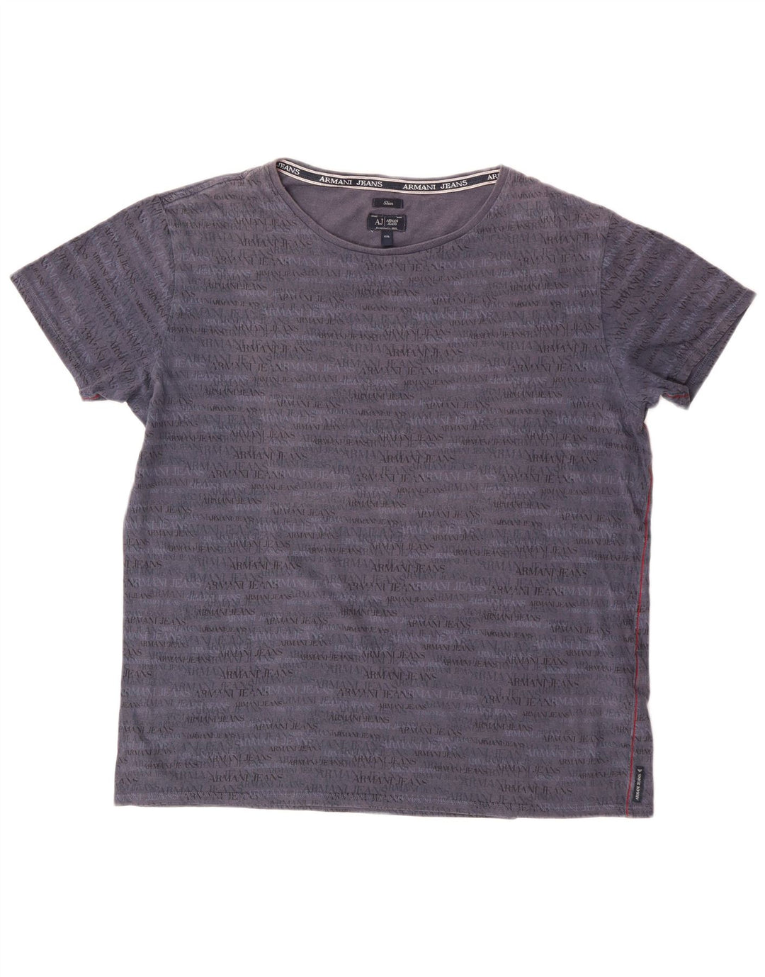 ARMANI JEANS Muška uska majica kratkih rukava 2XL tamnoplava