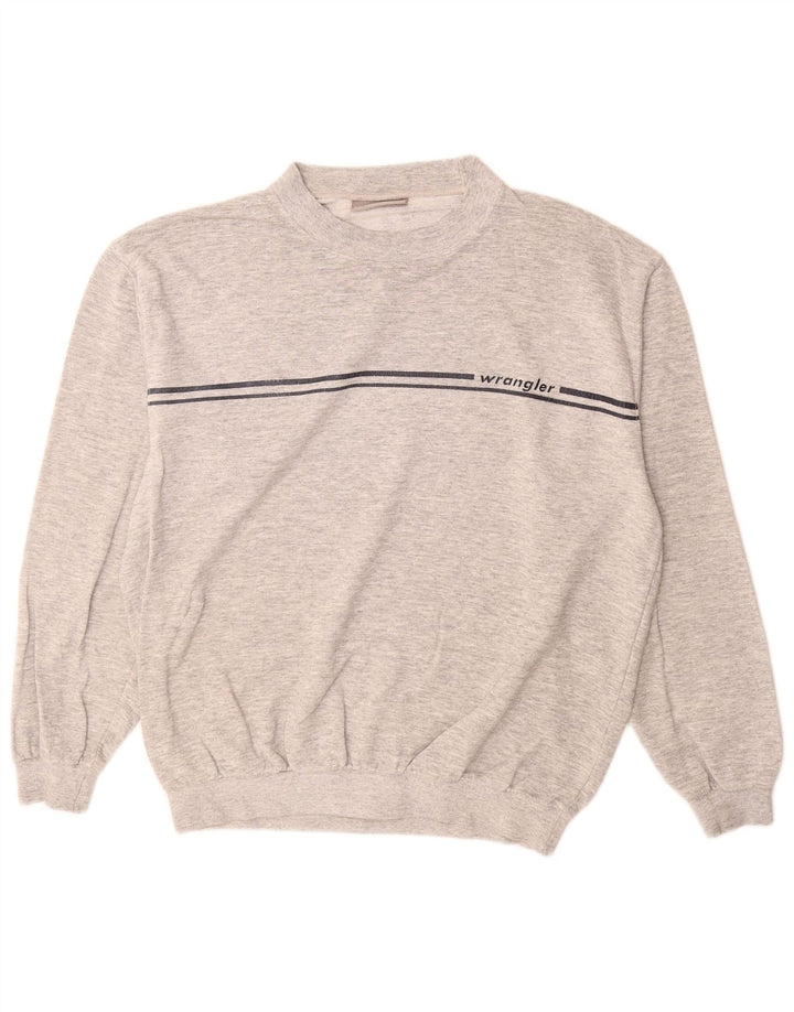 Wrangler muška majica s velikim pamučnim sivim prugama