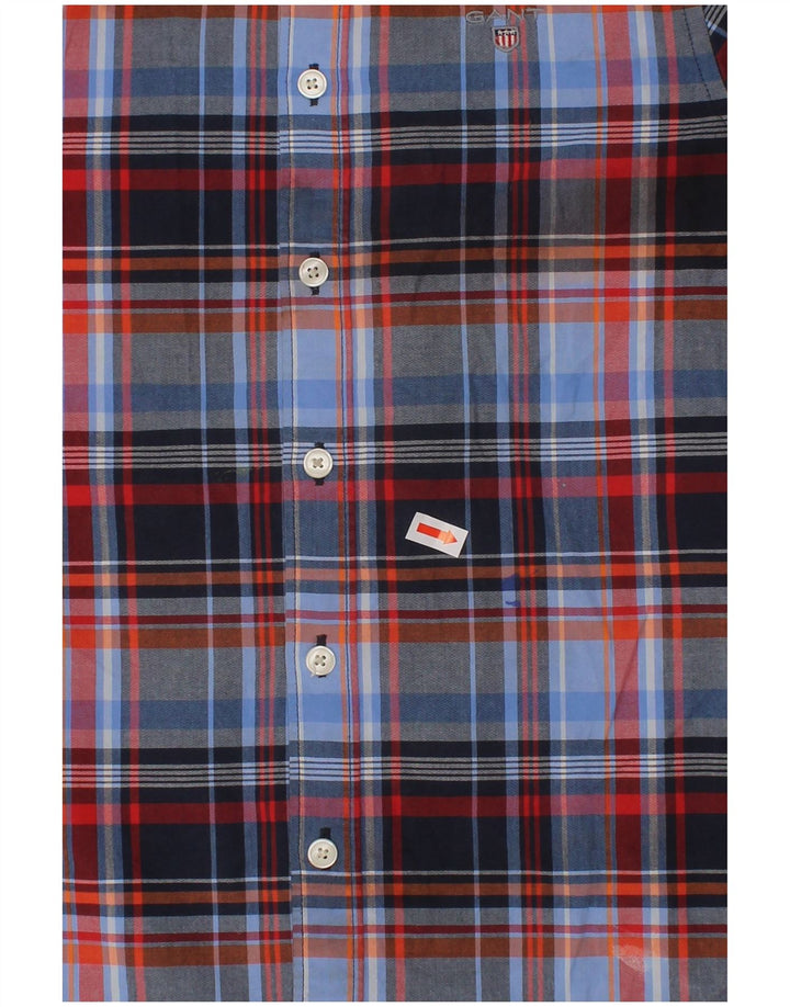 GANT Boys Shirt 7-8 Years Multicoloured Check Cotton
