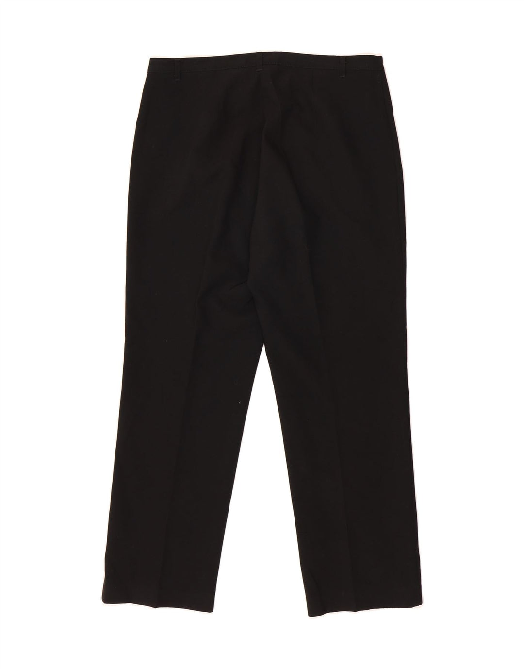 BENETTON Womens Straight Suit Trousers W32 L26 Black Vintage Benetton and Second-Hand Benetton from Messina Hembry 