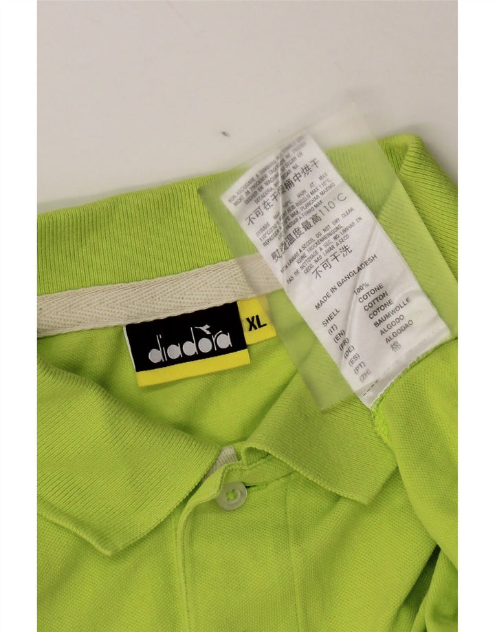 Diadora muška polo majica XL zeleni pamuk