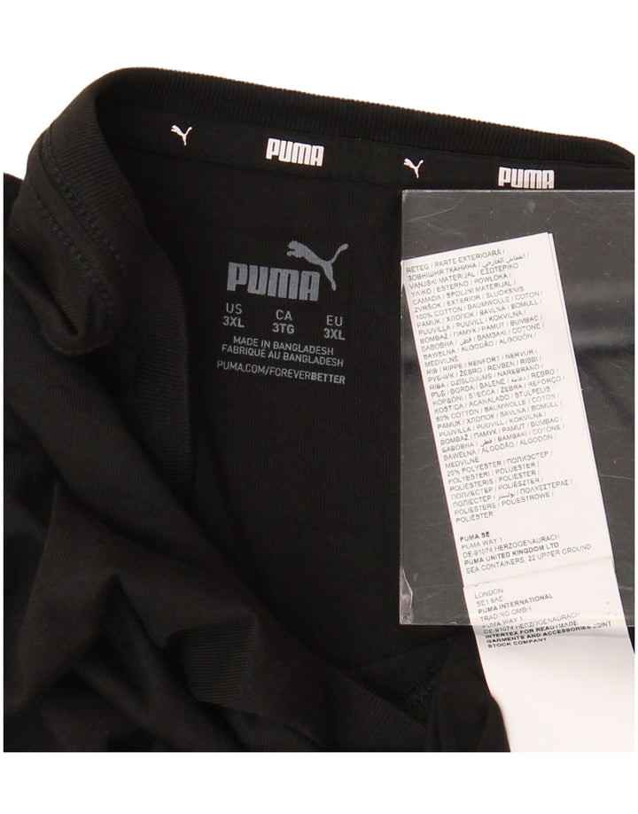 PUMA muška majica kratkih rukava 3XL crni pamuk