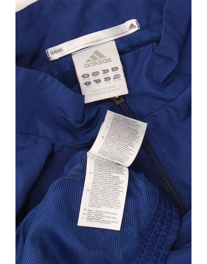 ADIDAS muška trenirka Climalite Gornja jakna UK 48/50 XL Blue Colourblock