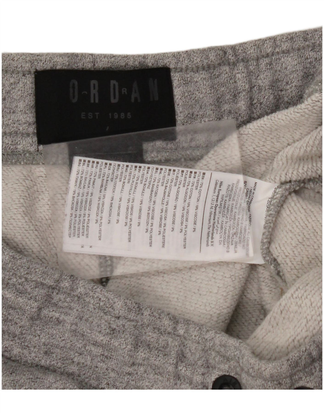 JORDAN muške trenirke srednje sive pamučne hlače