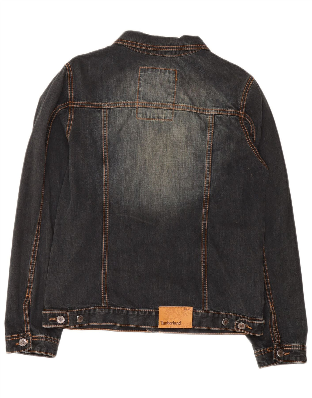 TIMBERLAND Denim jakna za dječake 13-14 godina, sivi pamuk