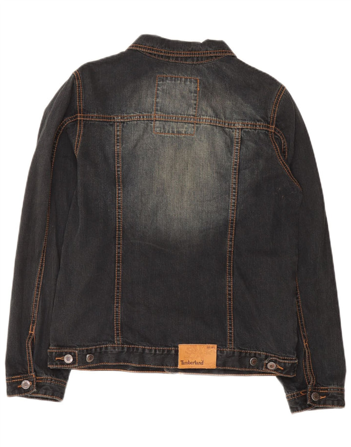 TIMBERLAND Denim jakna za dječake 13-14 godina, sivi pamuk