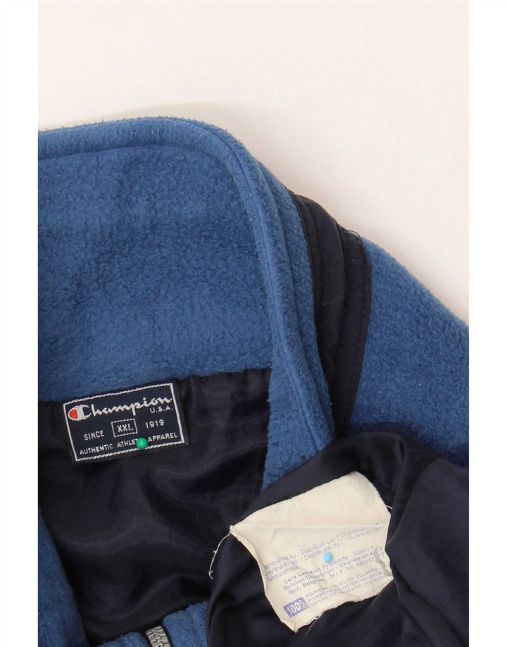Champion muška jakna od flisa UK 44 2XL plavi poliester