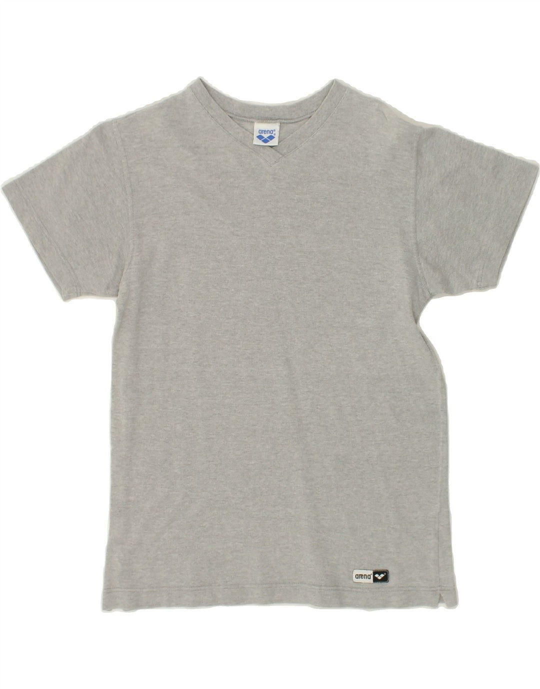 ARENA Womens T-Shirt Top UK 12 Medium Grey | Vintage Arena | Thrift | Second-Hand Arena | Used Clothing | Messina Hembry 