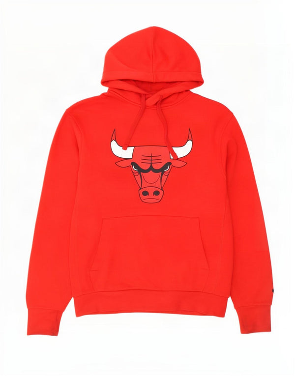 Nike muška majica s kapuljačom Chicago Bulls, mali crveni pamuk