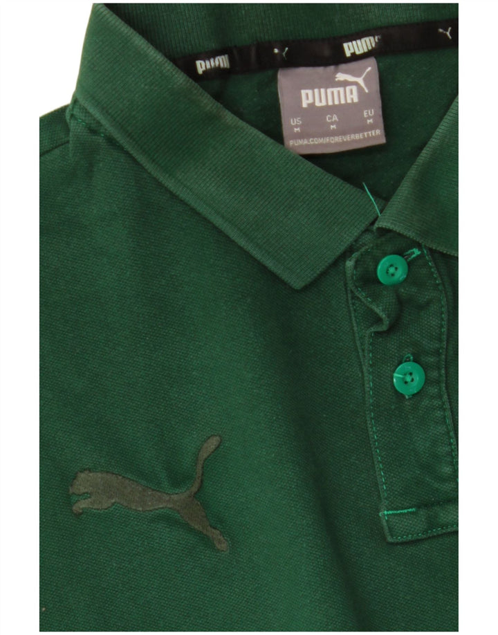 Puma muška polo majica srednje zelene boje