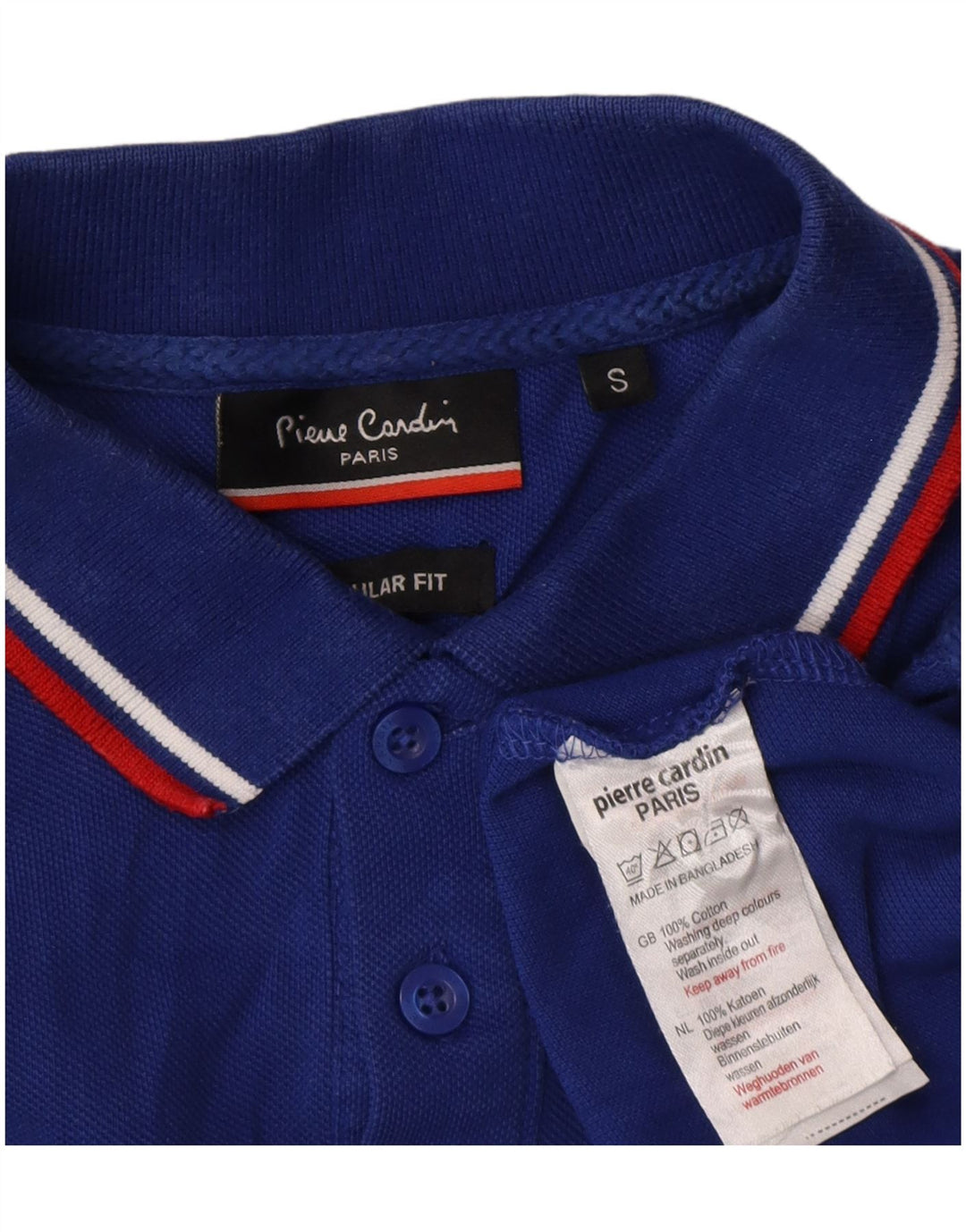 Pierre Cardin muška polo majica standardnog kroja Mala plava pamučna