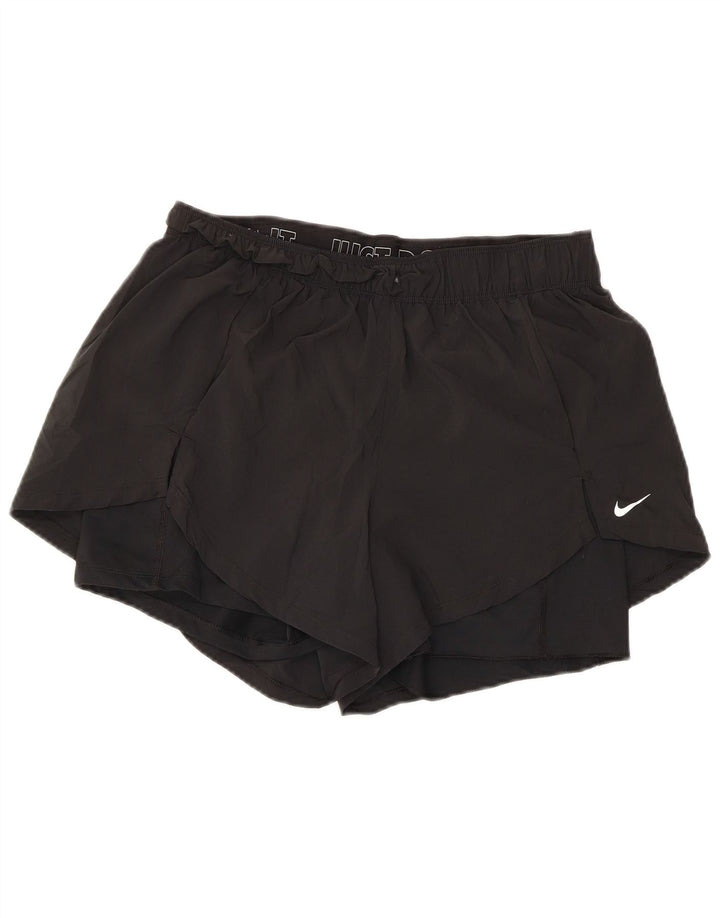 NIKE ženske sportske kratke hlače UK 14 velike crne