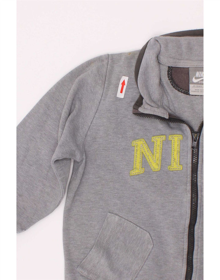 Nike Boys Graphic Trenirka Gornja jakna 2-3 godine Siva Flecked