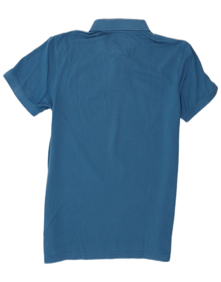 Crew Clothing Muška polo majica Srednje plavi pamuk