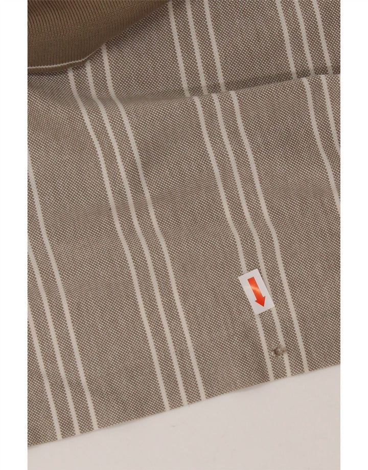 NIKE muška polo majica UK 39/41 srednje bež na pruge