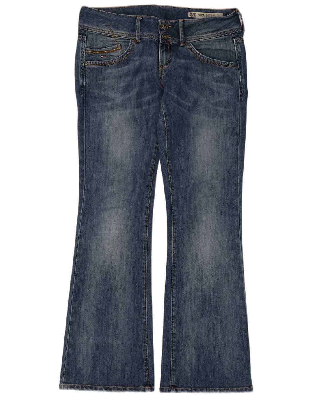 Tommy Hilfiger ženske traperice Sonora Bootcut W32 L32 Plavi pamuk