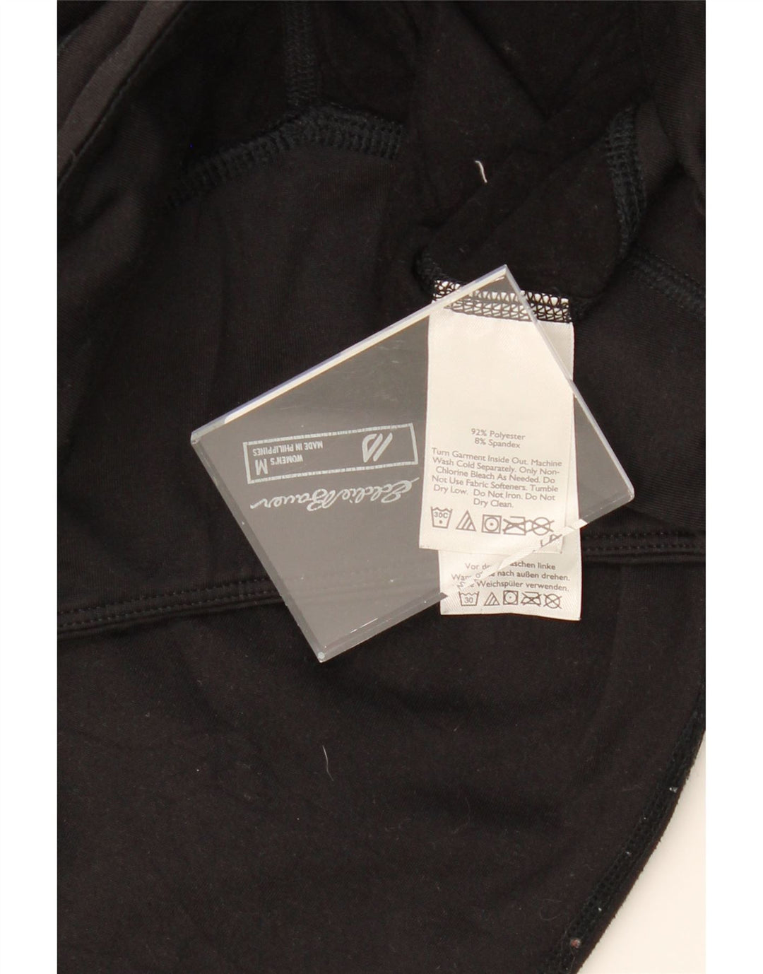 EDDIE BAUER Womens Leggings UK 14 Medium Black Polyester Vintage Eddie Bauer and Second-Hand Eddie Bauer from Messina Hembry 
