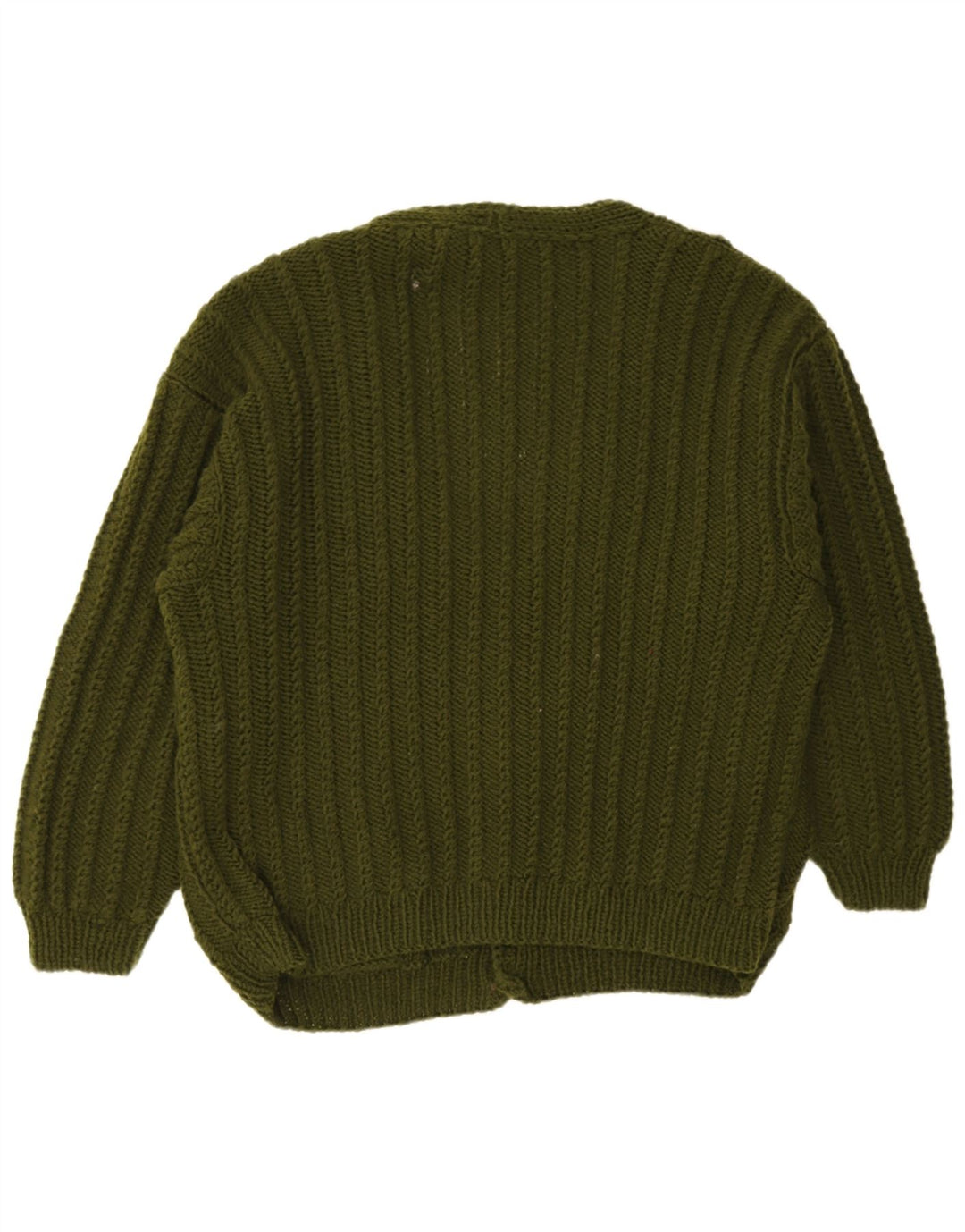 Vintage muški kardigan džemper XL kaki boje