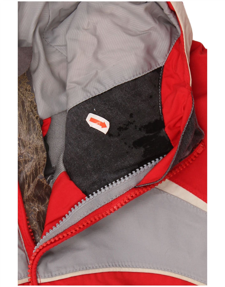 NIKE ženska jakna vjetrovka Storm-Fit UK 14 srednje crvene boje