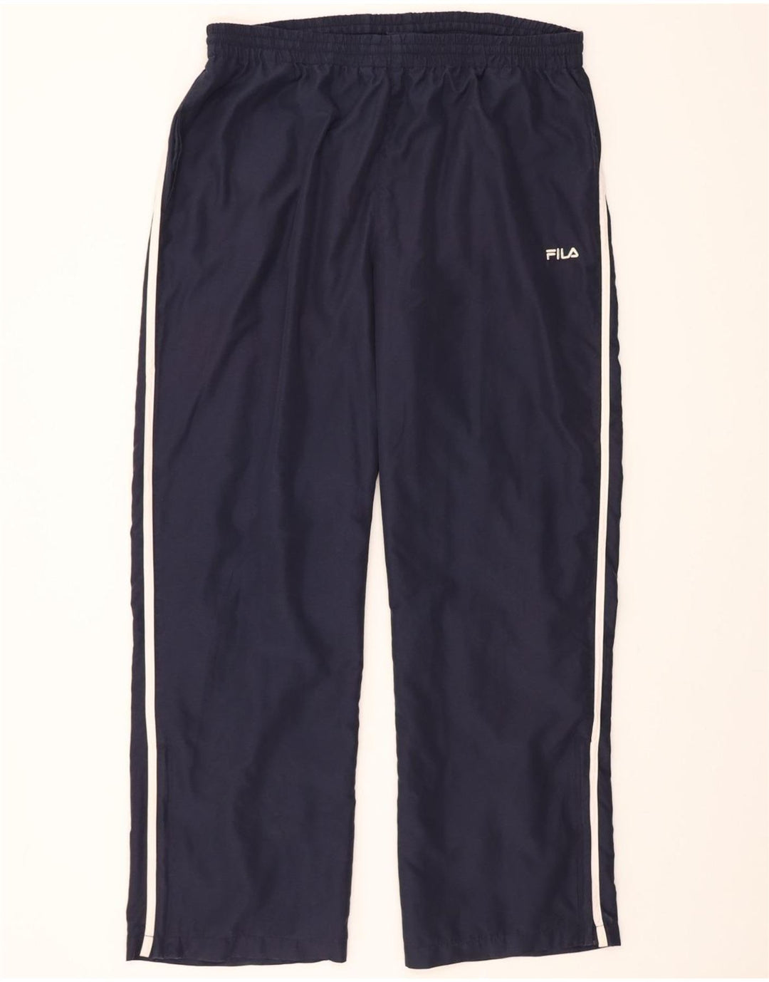 FILA Mens Tracksuit Trousers XL  Navy Blue Polyester Vintage Fila and Second-Hand Fila from Messina Hembry 