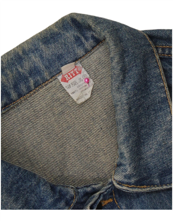 Ritt muška traper jakna UK 40 Large Blue Cotton