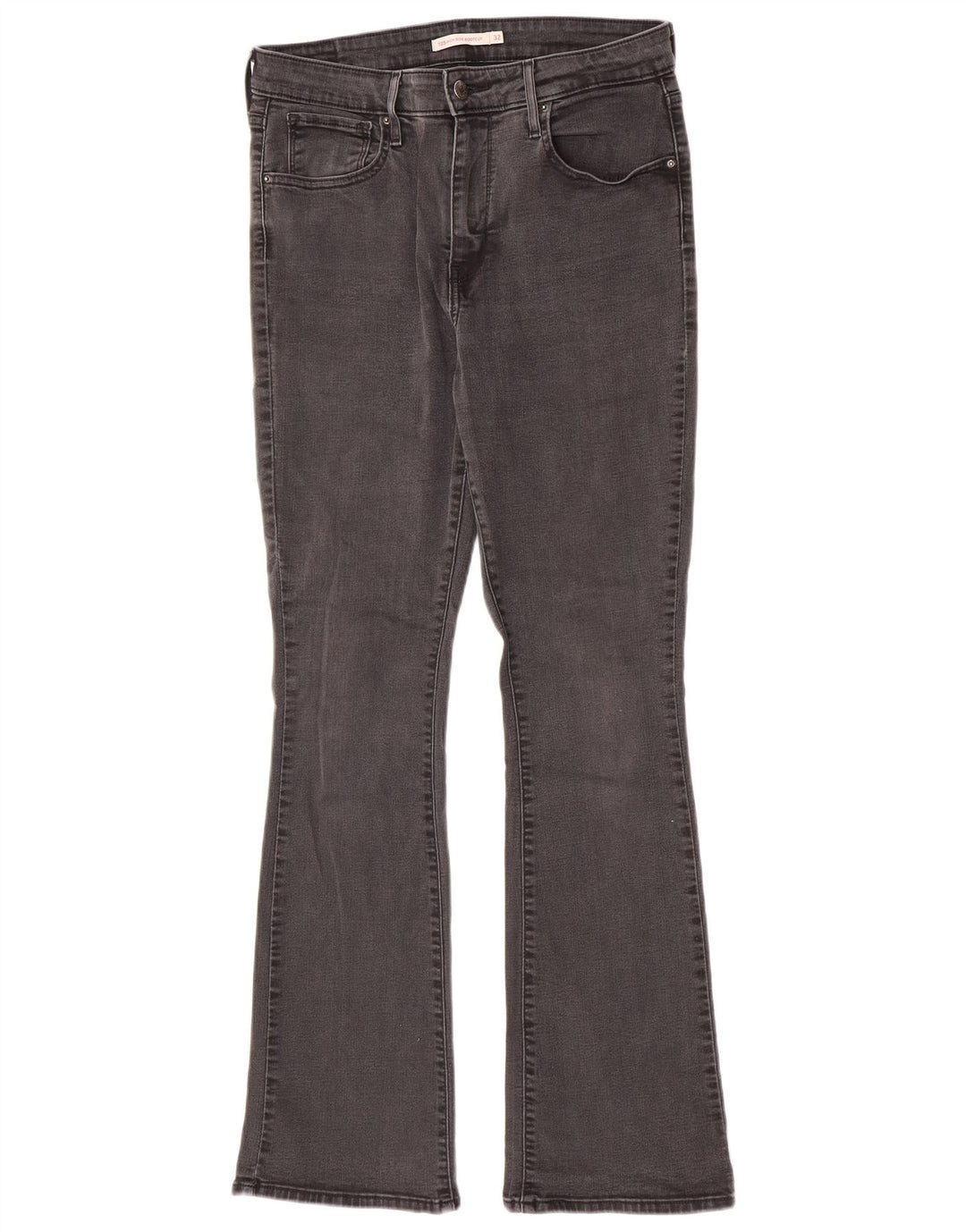 Levi's ženske 725 traperice visokog struka W32 L32 sivi pamuk