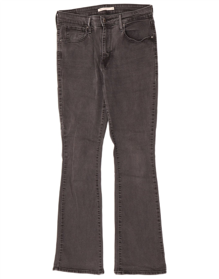 Levi's ženske 725 traperice visokog struka W32 L32 sivi pamuk