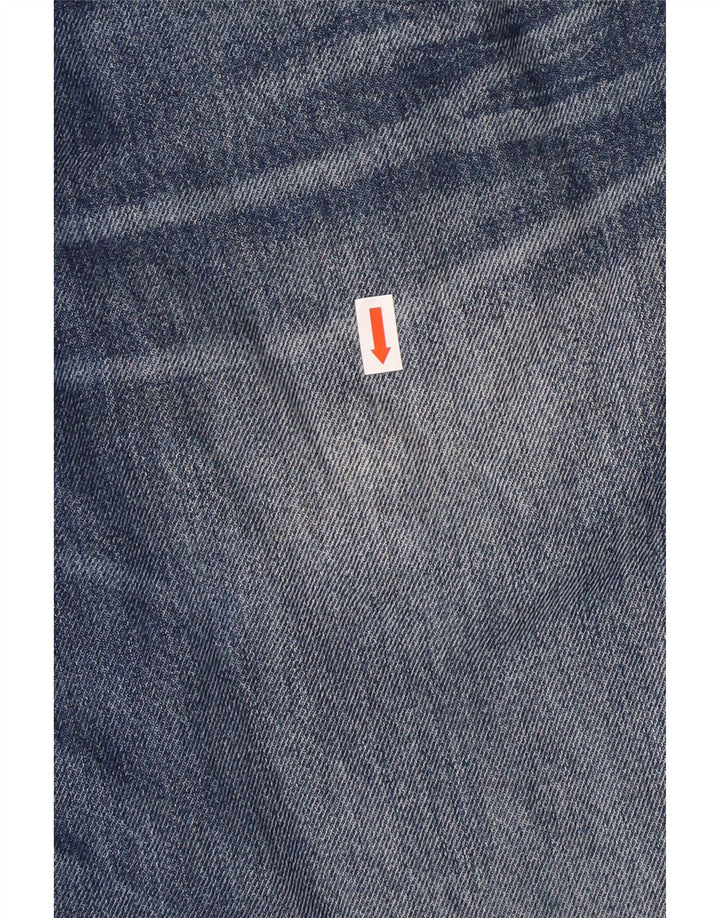 LEVI'S muške 501 ravne traperice W38 L34 plavi pamuk