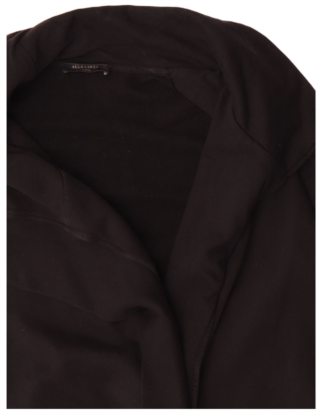 ALL SAINTS Ženski preveliki dugi kardigan džemper UK 14 Srednje crni