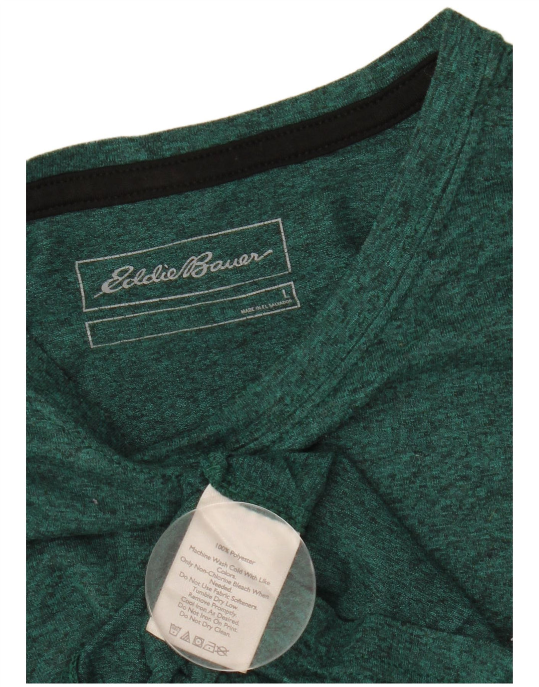Eddie Bauer Muška majica kratkih rukava Regular kroja Veliki zeleni flekasti poliester