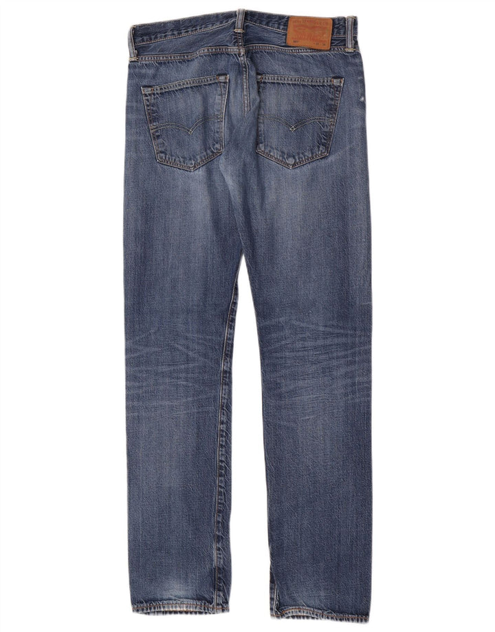 Levi's muške 501 ravne traperice W31 L34 plave