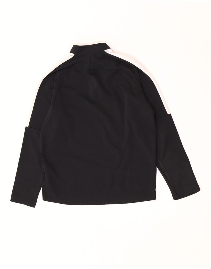 Nike Boys Pullover Trenirka Top 10-11 Years Medium Black Colourblock