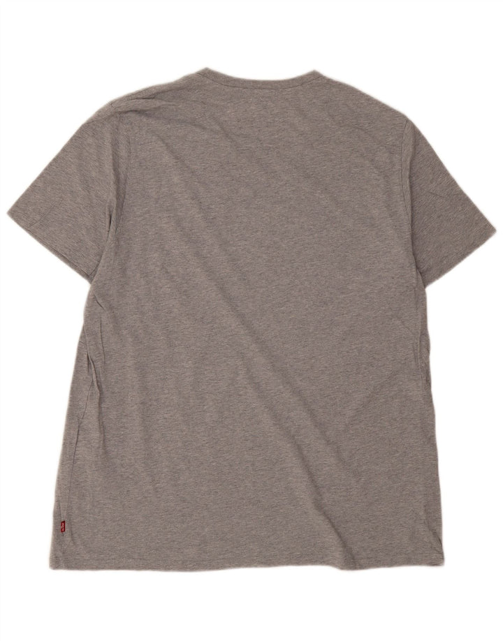 Levi's gornji dio majice s grafičkim motivima 2XL, sivi pamuk