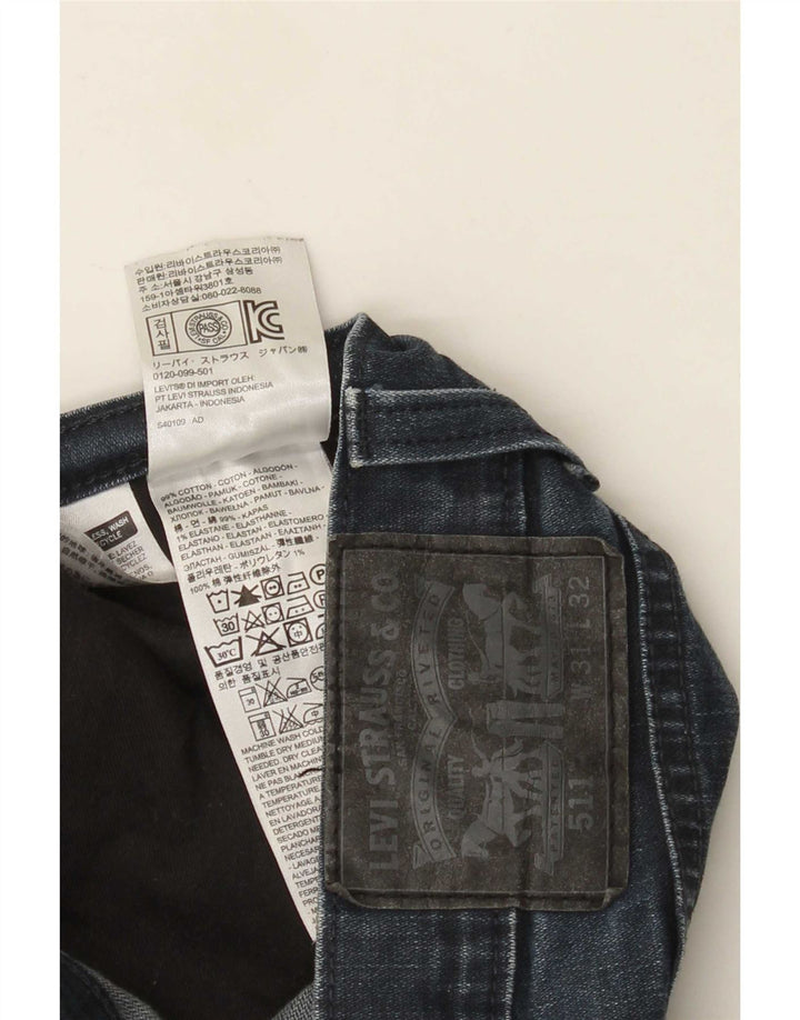 Levi's muške 511 uske traperice W31 L32 tamnoplavi pamuk