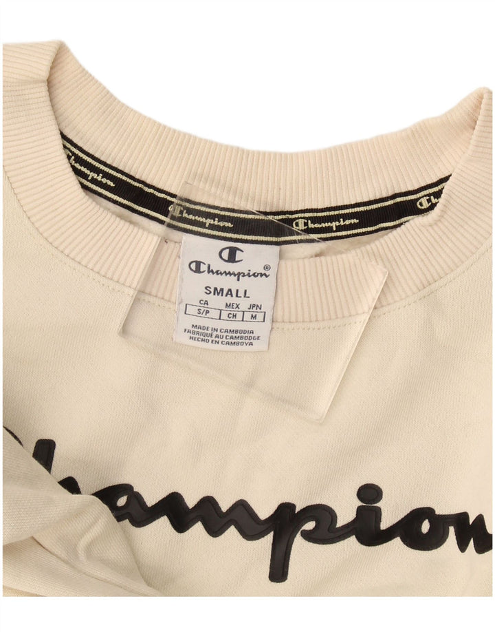 Champion Ženska prekomjerna trenirka s grafičkim motivima UK 10 Small Off White