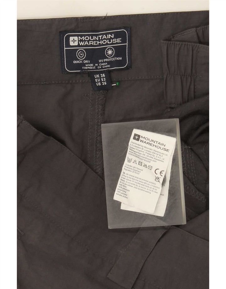 Mountain Warehouse Muške Cargo kratke hlače W36 veliki sivi poliamid